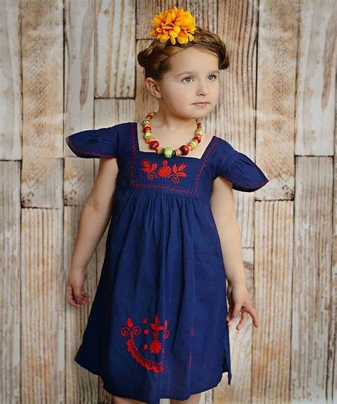 Blue And Red Nayeli Dress Infant Toddler And Girls Zulily Cute