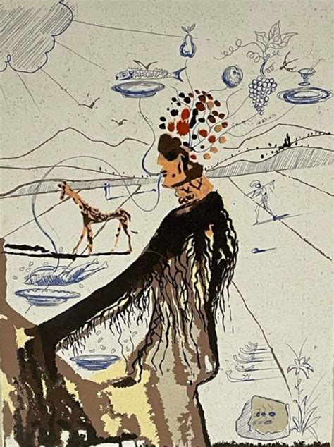Salvador Dalí 1904 1989 After El Restaurador Catawiki