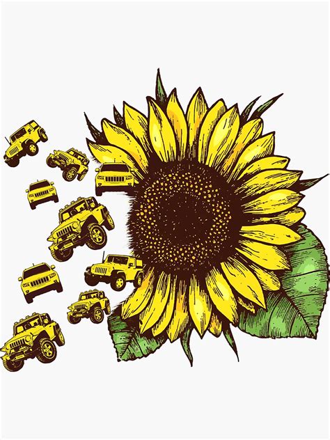 Free Free 269 Sunflower Jeep Svg SVG PNG EPS DXF File