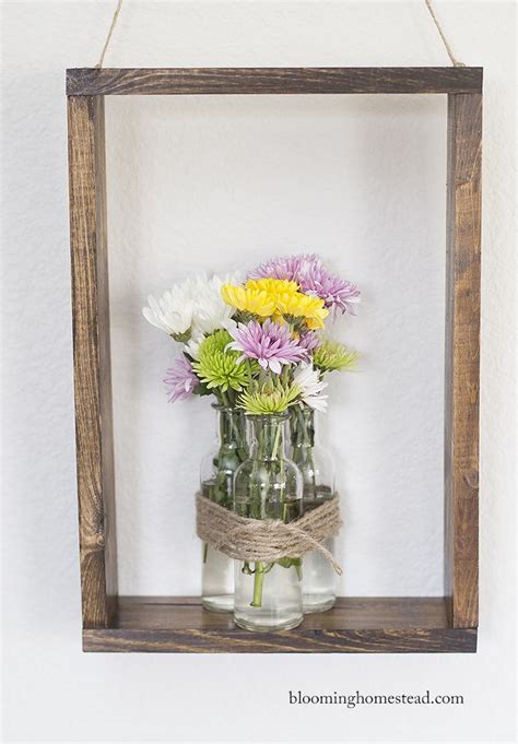 Diy Rustic Floral Wall Decor This Diy Rustic Wall Decor Is Such A Fun