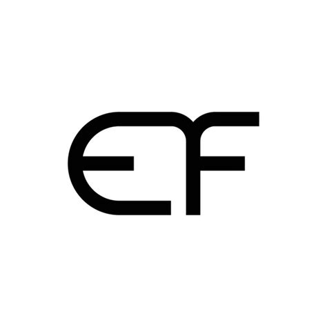 Ef Logo Images Vectorielles Ef Logo Vecteurs Libres De Droits