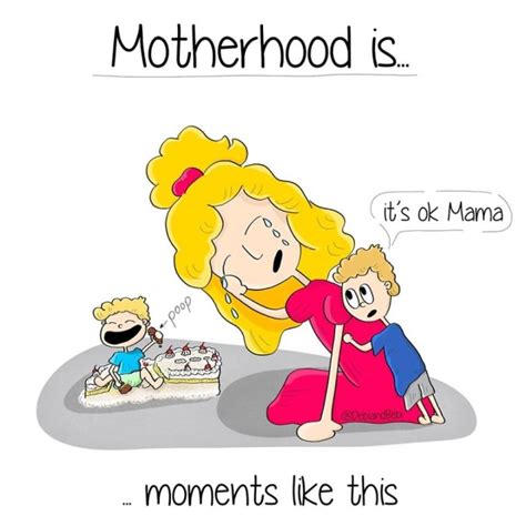Motherhood Moments In Comics 30 Pics