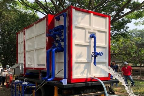 Satu Harapan Itb Kirim Alat Instalasi Pengolahan Air Mobile Ke Lombok