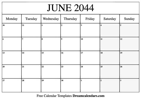 June Calendar Printable Just Baking Free Printable June Calendar