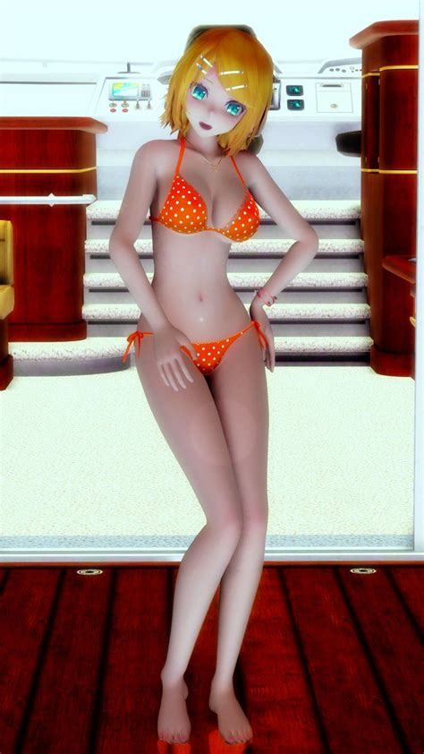 Mmdvideo Kagamine Rin Lupin Kuhd By Cegook On Deviantart Rin Bikinis Swimwear