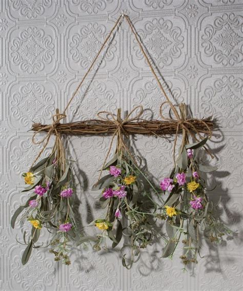 Diy dried flower wall decor. Another great find on #zulily! Dried Herb Bunches Wall ...