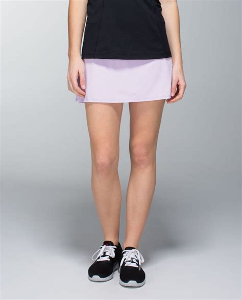 Lululemon Run Pace Setter Skirt Regular 4 Way Stretch Pretty