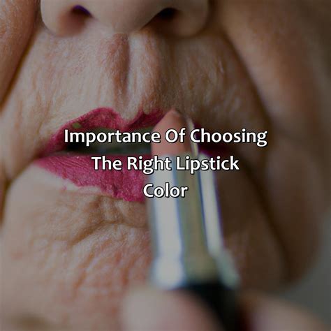 What Color Lipstick Should A Year Old Woman Wear Branding Mates