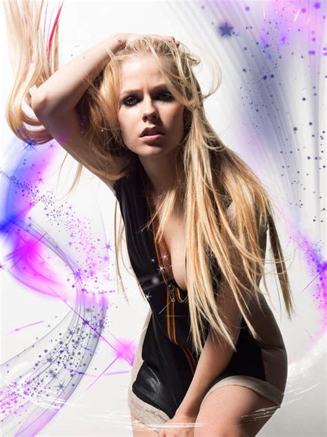 Colourful Avril Lavigne By AndJur On DeviantArt