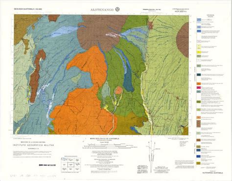 Mapas Geológicos Geologia Cunor Usac