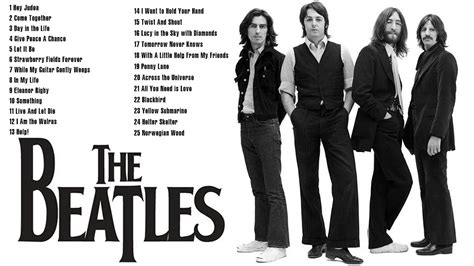 The beatles were an english rock band from liverpool who recorded hundreds of songs during their career. The Beatles Greatest Hits (Live) | Best Songs Of The ...
