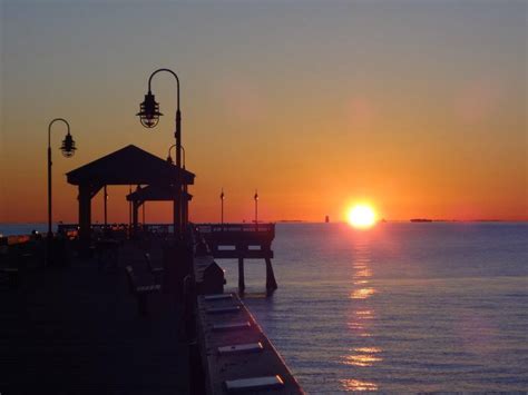 Buckroe fishing pier, a.k.a james t. Buckroe Beach Fishing Pier Hampton VA...Just a mile or two ...