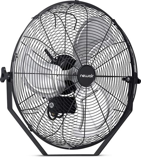 Newair 18” Outdoor High Velocity Wall Mounted Fan With 3