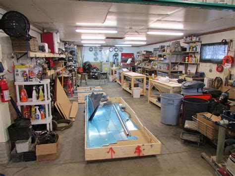 Die garage 10 bietet bestes ambiente für einen unvergesslichen abend. Mike and Sarah Build an RV-10: Garage Layout
