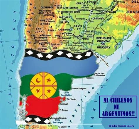 El Wallmapu El Mapa Mapuche Que Genera Tensiones Con Chile