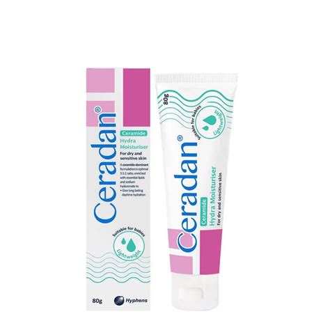 Ceradan Hydra Moisturiser Ceramide For Dry And Sensitive Skin 80g