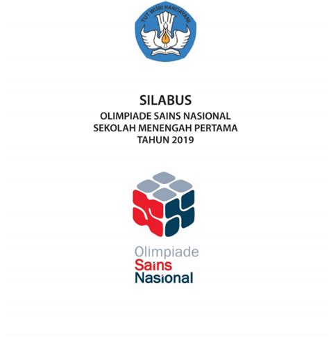 Download Silabus Olimpiade Sains Nasional Osn Smp Tahun 2019