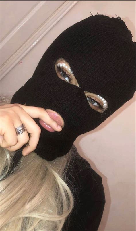 Pin By Spunk On Ski Mask Female Mask Girl Girl Gang Aesthetic Face