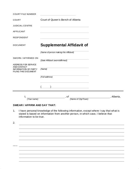 Iskysoft pdf editor 6 professional provides you a free general affidavit form template. FREE 7+ Sample Blank Affidavit Forms in PDF