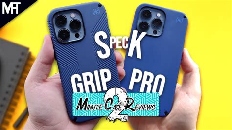 Speck Presidio2 Pro And Grip Iphone 13 Pro Case 2minutecasereview Youtube