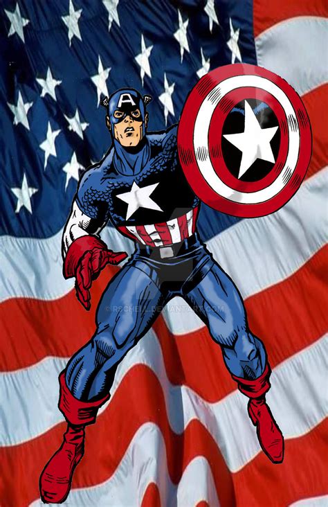 Captain America Real By Rschell On Deviantart