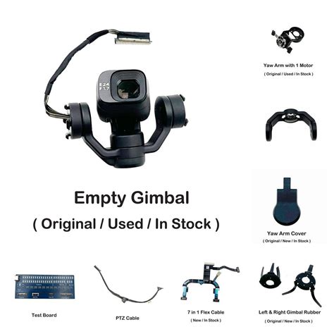Gimbal Repair Parts For Dji Mini 3 Pro Empty Gimbal Rollyaw Arm Cov