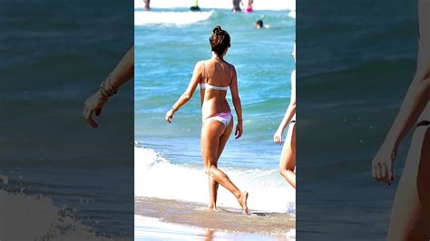 Alessandra Ambrosio Frolicking In Bikini On The Beach In Florian Polis