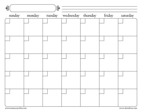 Calendar Printables Free Printable Calendar Blank Calendar