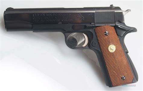 Colt Mkiv Series70 Government Model 1911 45 Acp 80