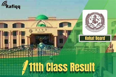 11th Class Result 2024 Bise Kohat Board