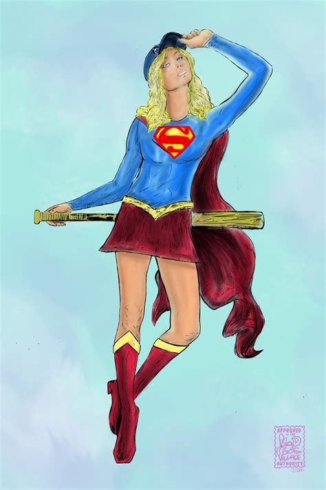 Supergirl Sketch Fan Art By Me On Photoshop Rsupergirl