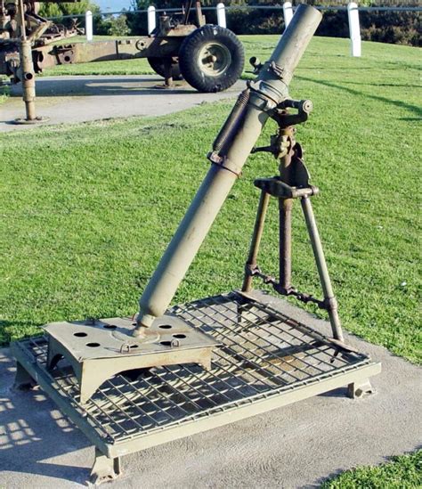 Ordnance Ml 3in Mkii Mortar Gallery Weapons Parade