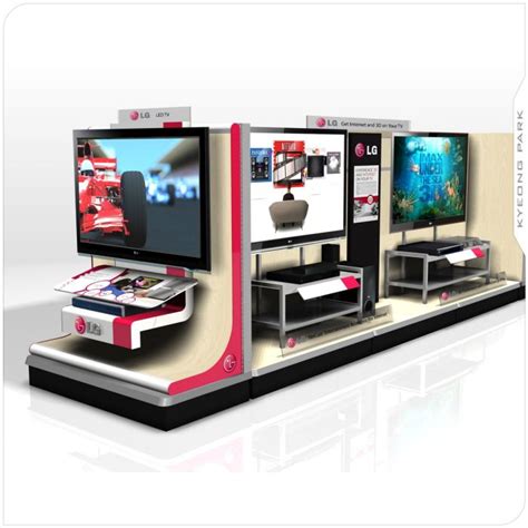 Lg display, beyond display we build the future of the world. LG Electronics Endcap by Kyeong Park at Coroflot.com | Lg ...