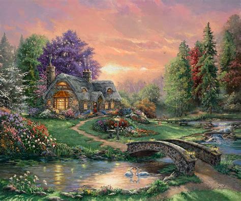 Artists Art For Sale Thomas Kinkade Gallery New Jersey