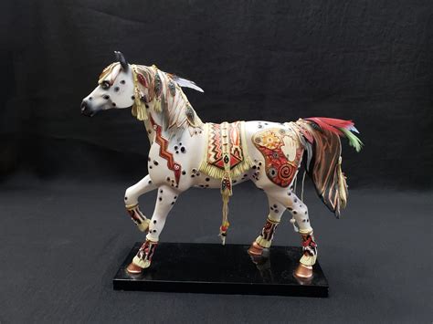 Vintage Figurine The Trail Of Painted Ponies Copper Enchantment