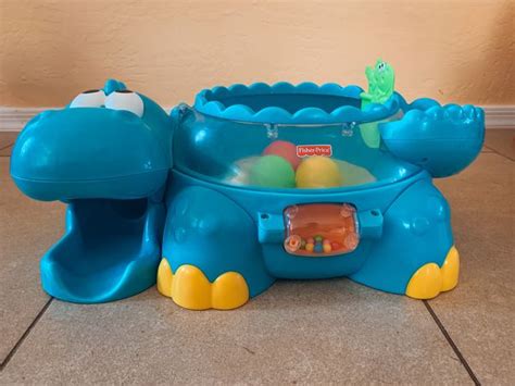 Fisher Price Go Baby Go Poppity Pop Musical Dino for Sale  