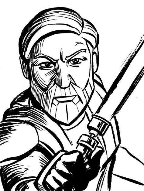 Obi Wan Clone Wars Style By Mistermuck On Deviantart