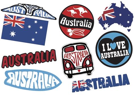 Australia Stickers Exploreengageenjoy