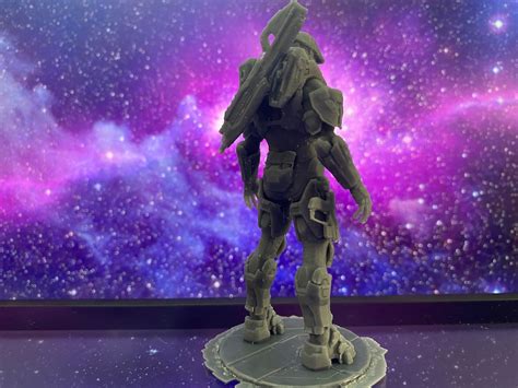 Fan Made Halo Master Chief 3d Print Super Detailed Etsy