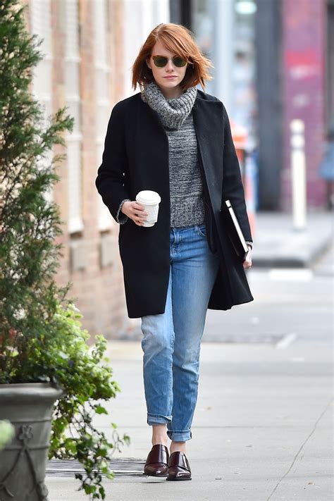 3 Times Emma Stone Made Bundling Up Look Impossibly Chic Emma Stone