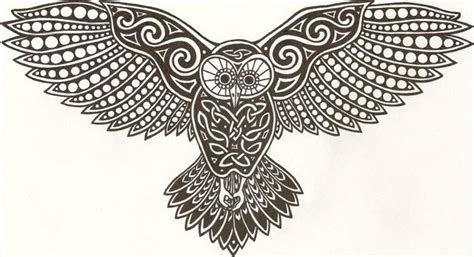 Celtic Owl Tattoo Designs Best Tattoos Designs
