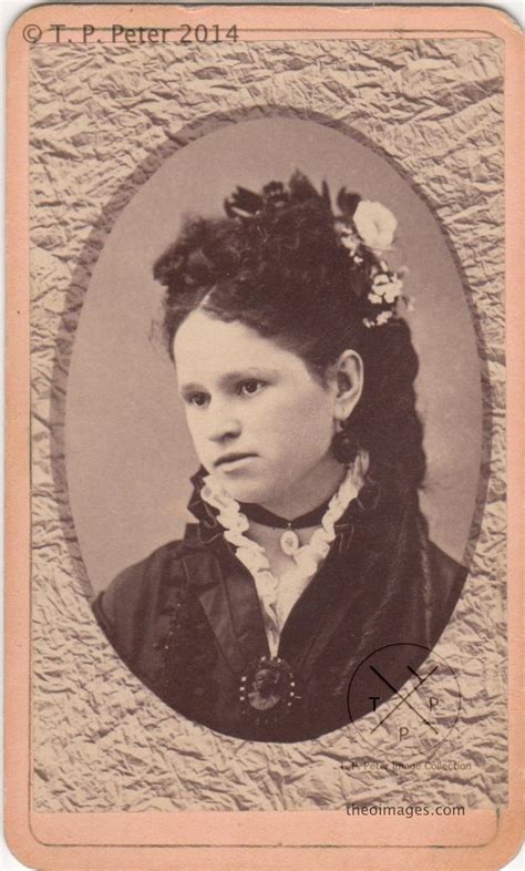 Lady Of The Old West San Diego California C 1870 1878 Carte De