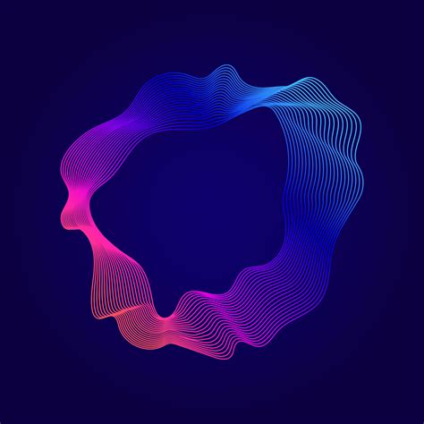 Colorful abstract contour lines illustration - Download Free Vectors ...