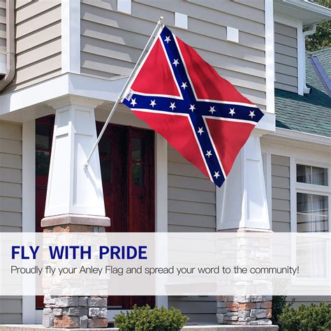 fly breeze the confederate flag 3x5 foot anley flags