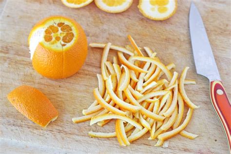 Candied Orange Peel Glorious Treats