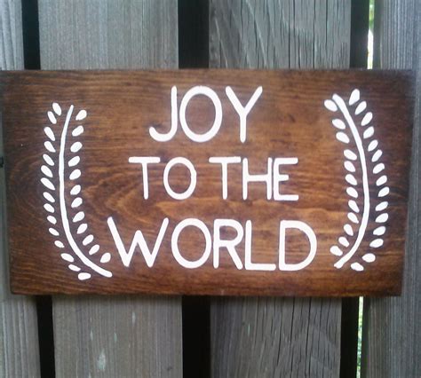 Joy To The World Sign Etsy Joy To The World Barn Wood Hand Painted