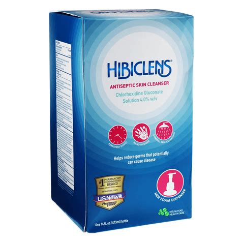 Hibiclens Antiseptic Skin Cleanser 4 Chg Antimicrobial Liquid Soap