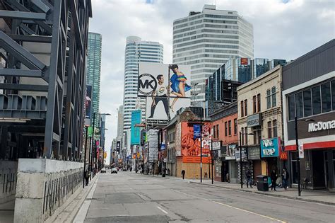 Toronto is closing off a huge stretch of Yonge Street for pedestrians ...