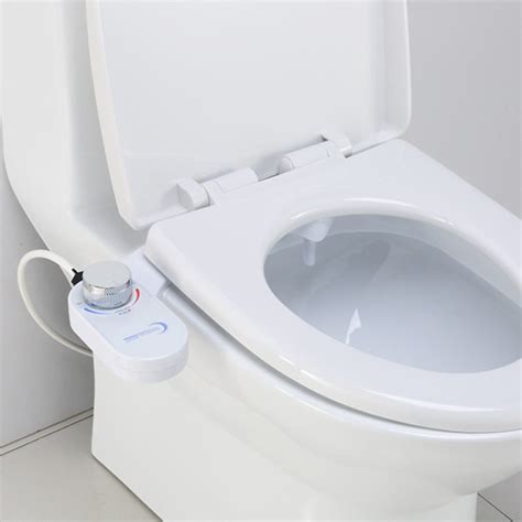 New Bidet Fresh Water Spray Mechanical Bidet Toilet Seat Attachment Non