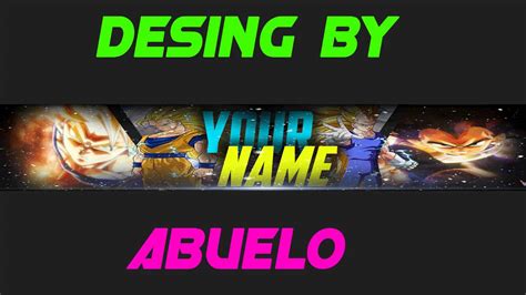 Image of dragon ball z youtube channel art banner. Banner Dragon Ball Z / Free / 2015 - YouTube